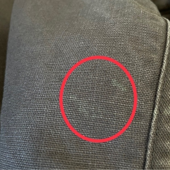 Aritzia Wilfred Free Rayder Linen Cotton Canvas Jacket Graphite Pencil Grey XS - Picture 10 of 16